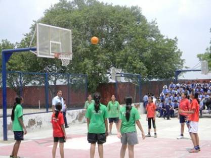 Sports form a major part of school's cirriculum